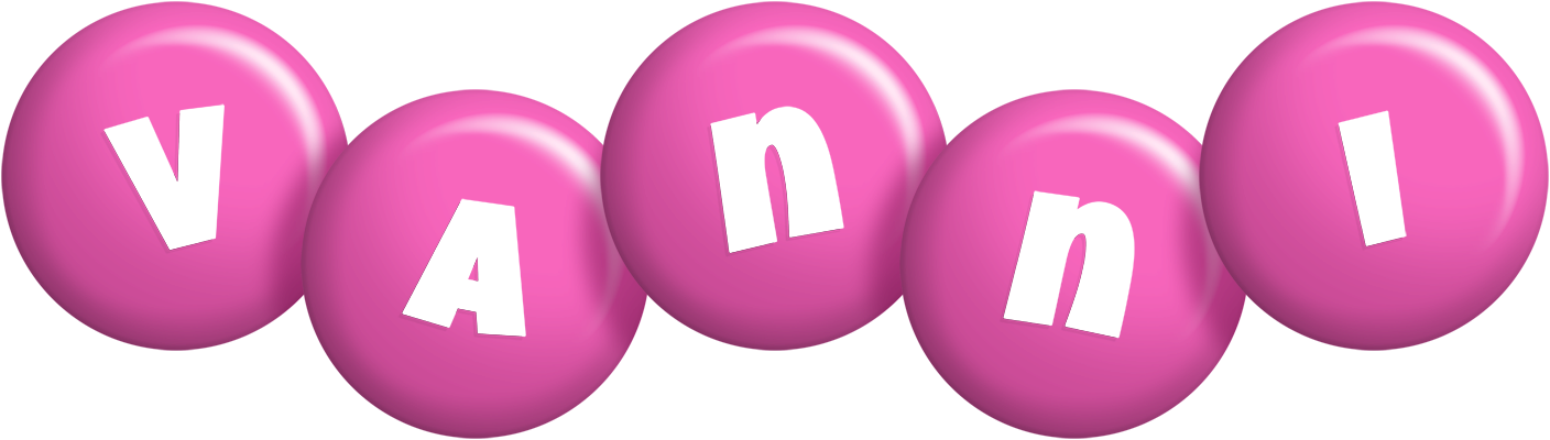 Vanni candy-pink logo