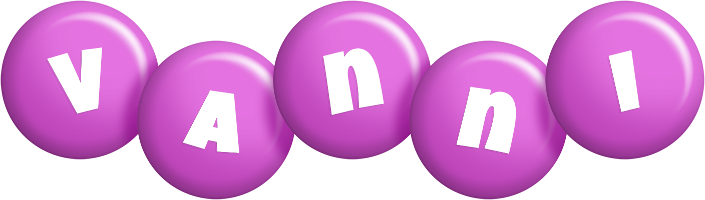 Vanni candy-purple logo