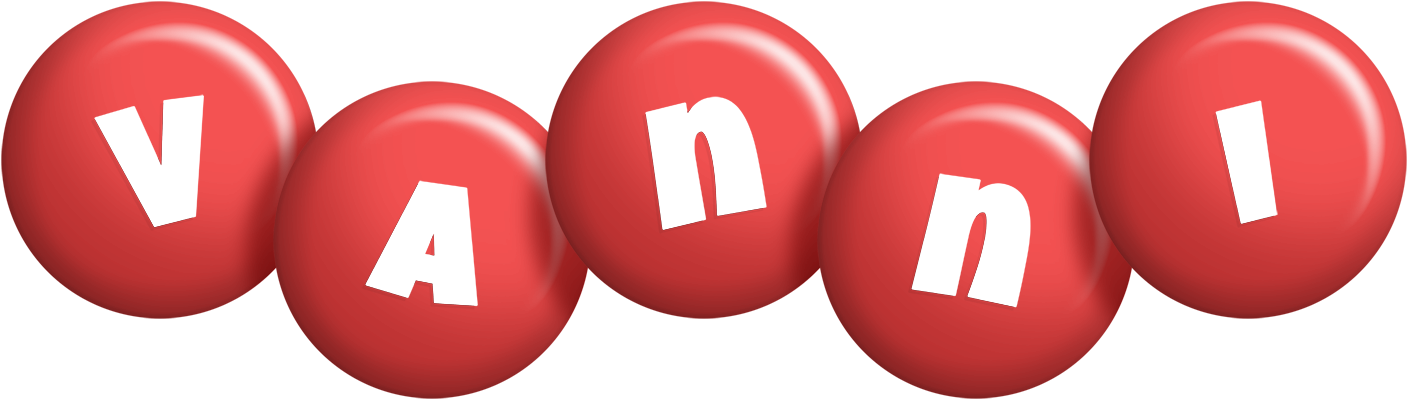 Vanni candy-red logo