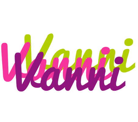 Vanni flowers logo