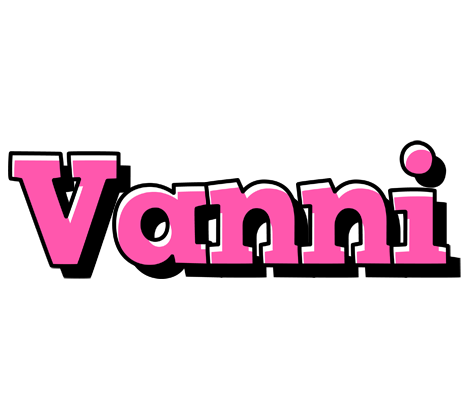 Vanni girlish logo