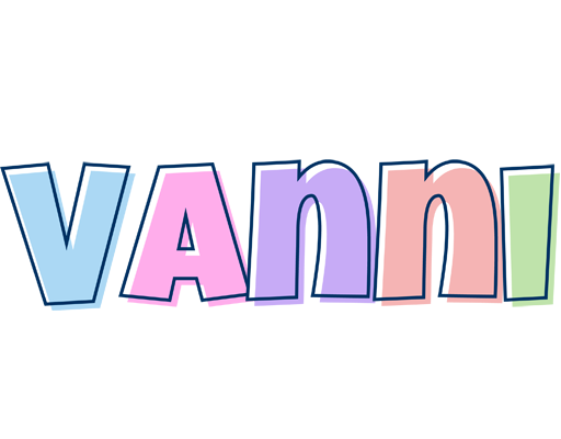 Vanni pastel logo