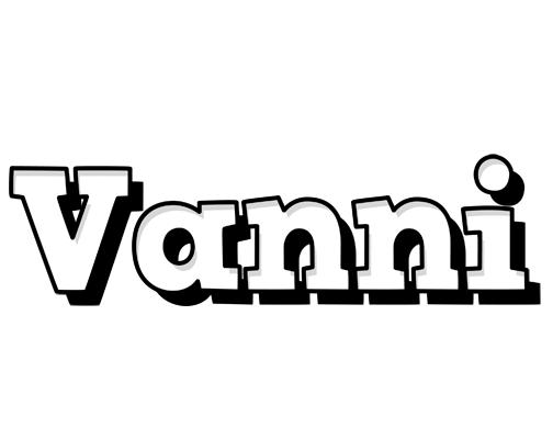 Vanni snowing logo