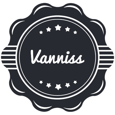 Vanniss badge logo