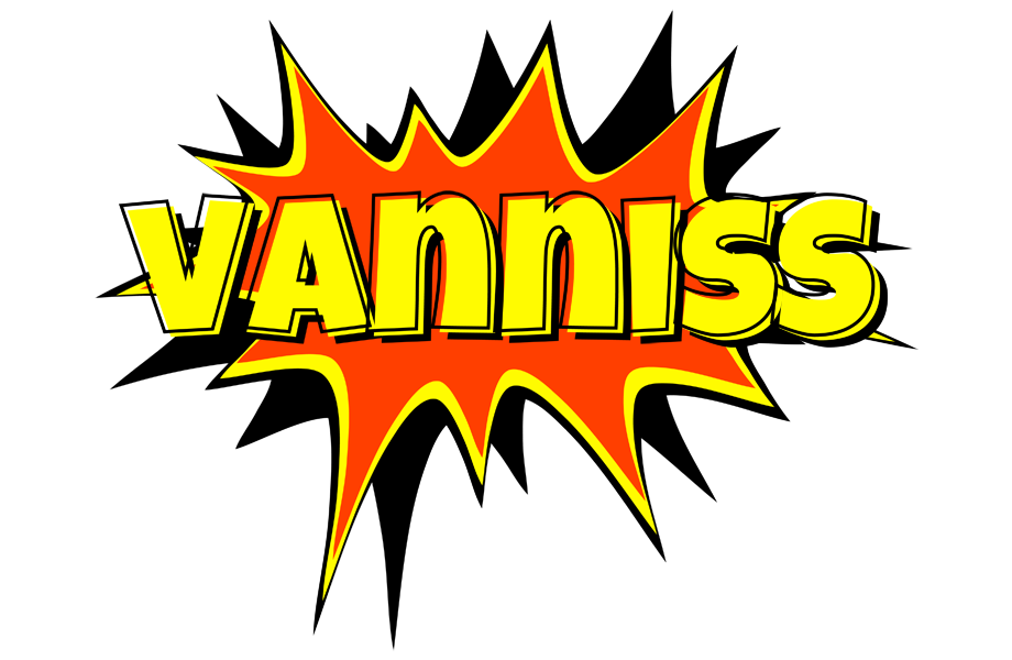 Vanniss bazinga logo