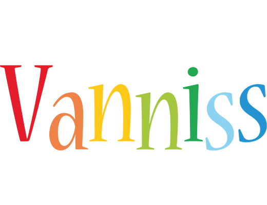 Vanniss birthday logo