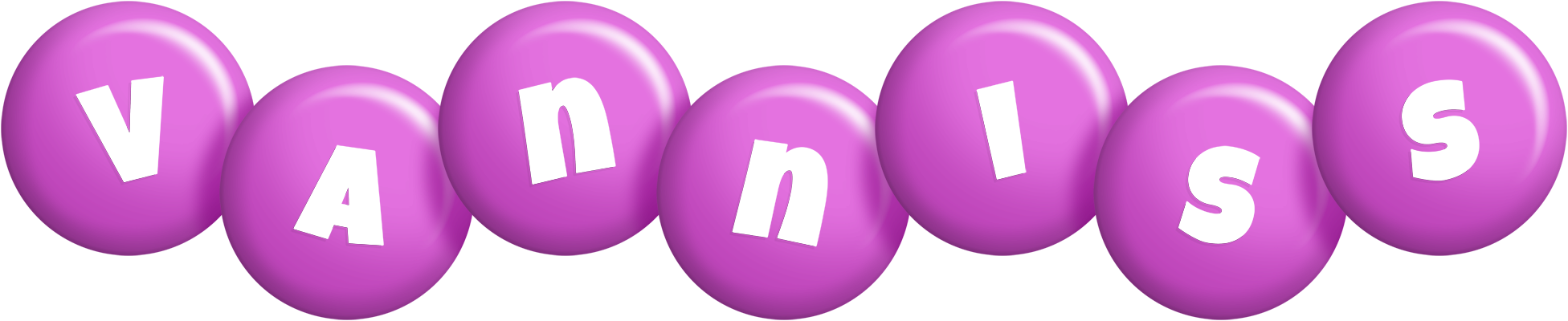 Vanniss candy-purple logo