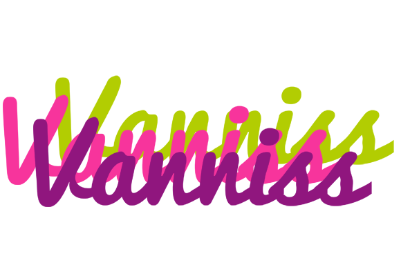 Vanniss flowers logo