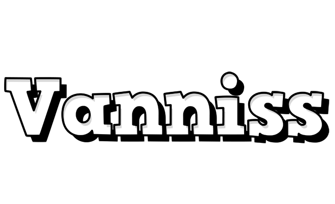Vanniss snowing logo