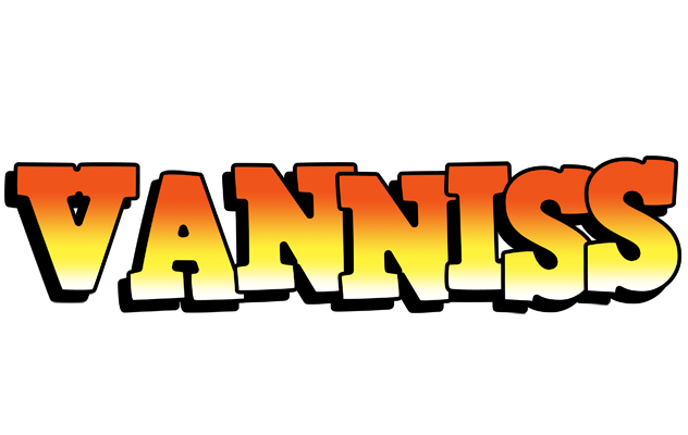 Vanniss sunset logo