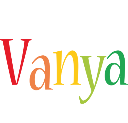 Vanya birthday logo