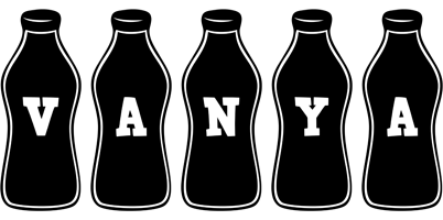 Vanya bottle logo