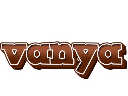 Vanya brownie logo