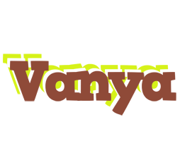 Vanya caffeebar logo