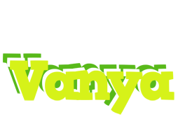 Vanya citrus logo