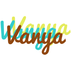 Vanya cupcake logo