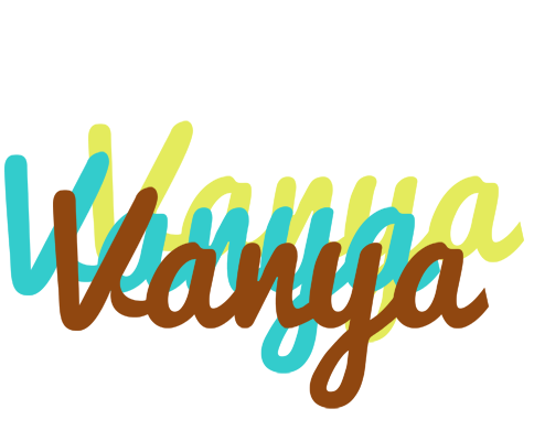 Vanya cupcake logo
