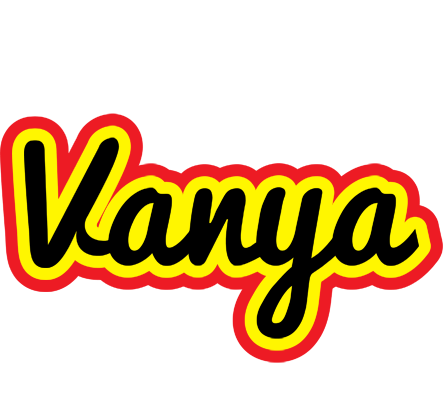 Vanya flaming logo