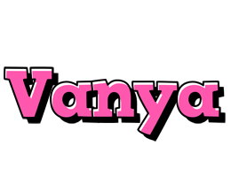 Vanya girlish logo