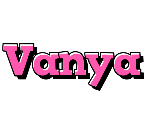 Vanya girlish logo
