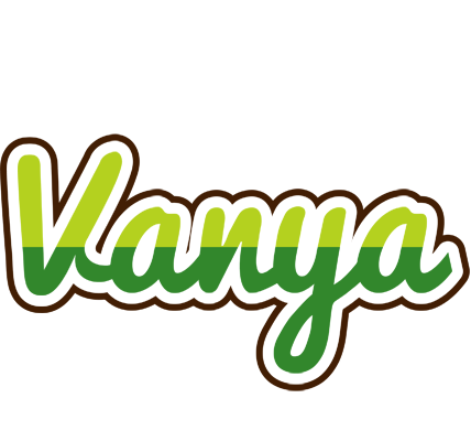 Vanya golfing logo