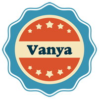 Vanya labels logo