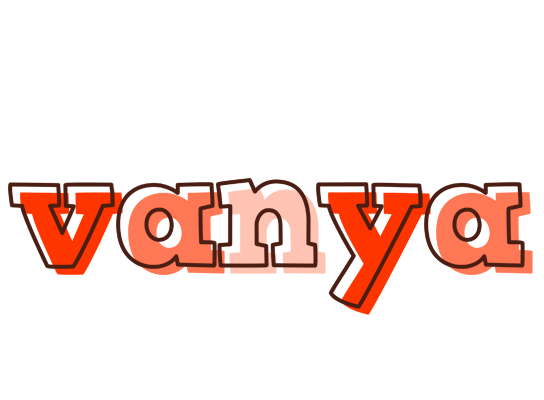 Vanya paint logo