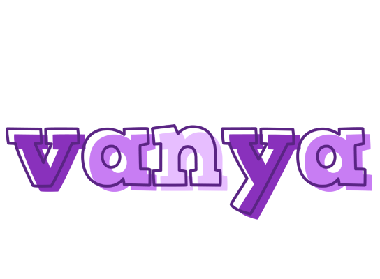 Vanya sensual logo