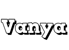 Vanya snowing logo