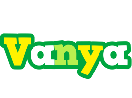 Vanya soccer logo