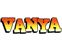 Vanya sunset logo