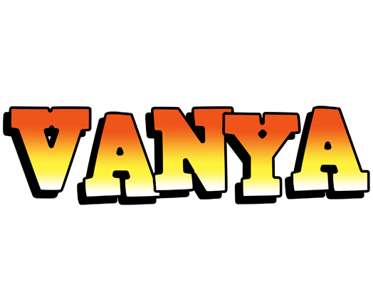 Vanya sunset logo