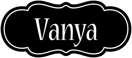 Vanya welcome logo