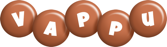 Vappu candy-brown logo