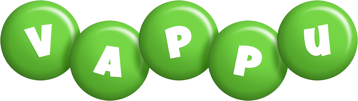 Vappu candy-green logo