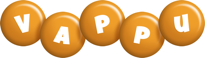 Vappu candy-orange logo