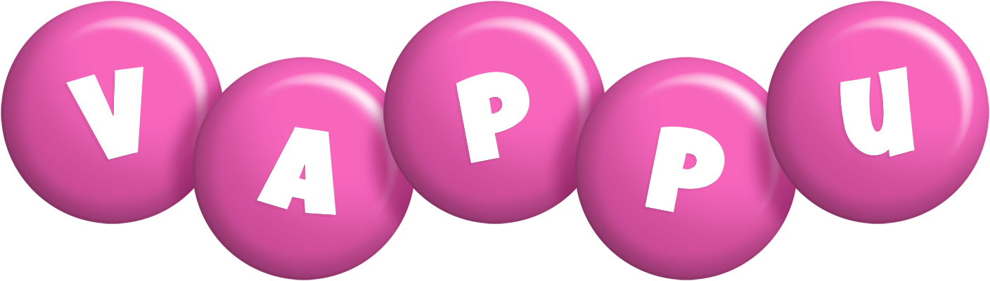 Vappu candy-pink logo