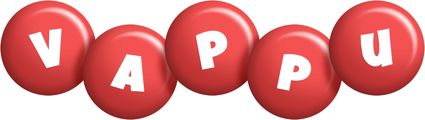 Vappu candy-red logo