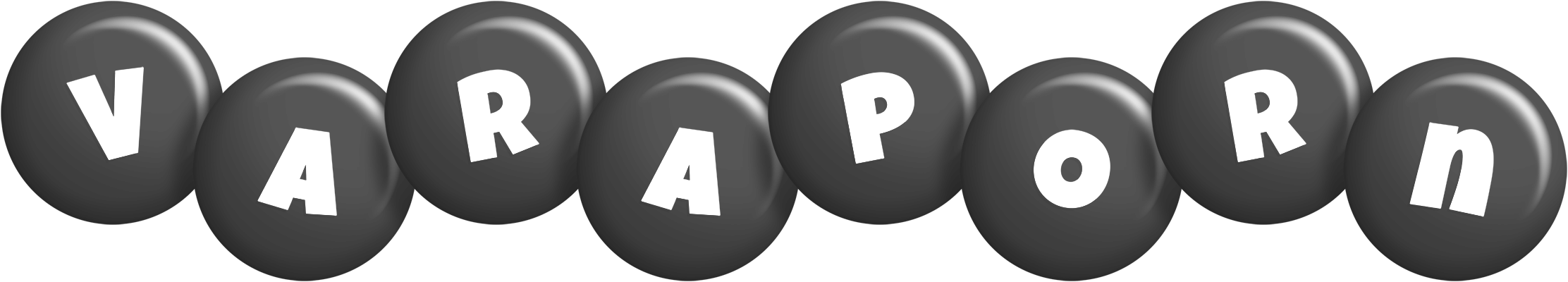 Varaporn candy-black logo