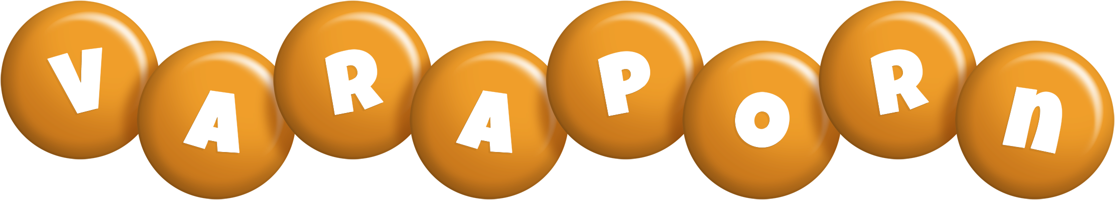 Varaporn candy-orange logo