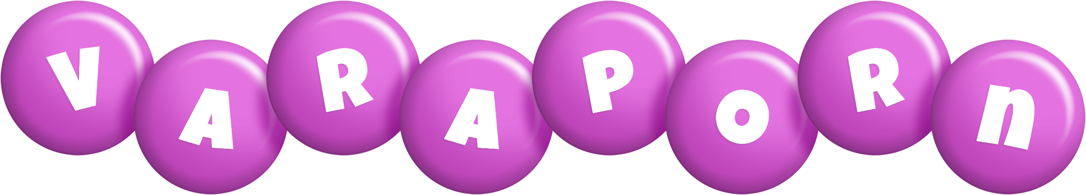 Varaporn candy-purple logo