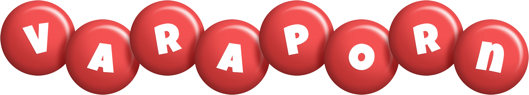 Varaporn candy-red logo