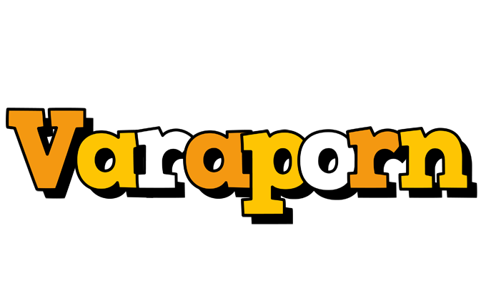 Varaporn cartoon logo