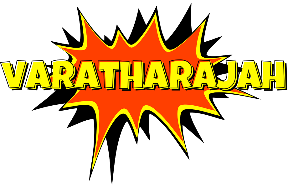 Varatharajah bazinga logo
