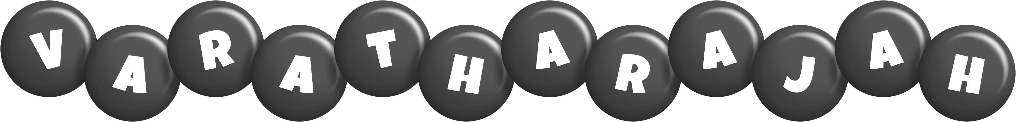Varatharajah candy-black logo