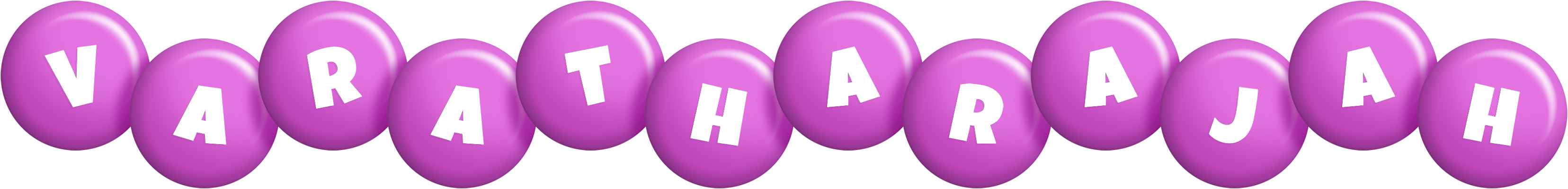 Varatharajah candy-purple logo