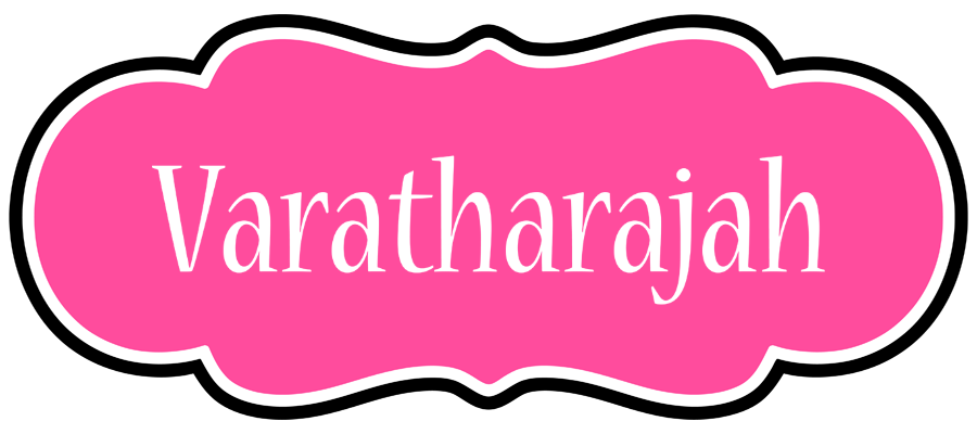 Varatharajah invitation logo