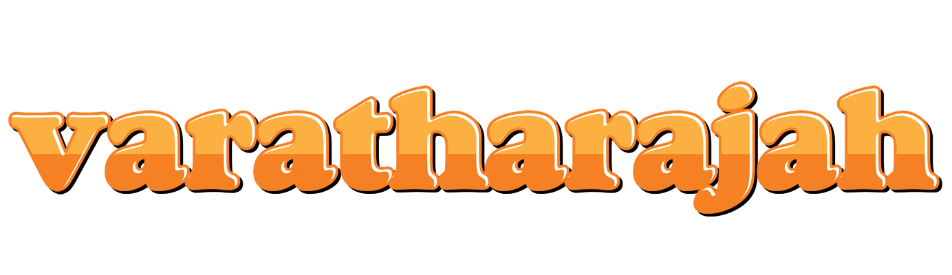Varatharajah orange logo