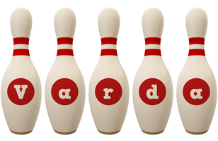 Varda bowling-pin logo