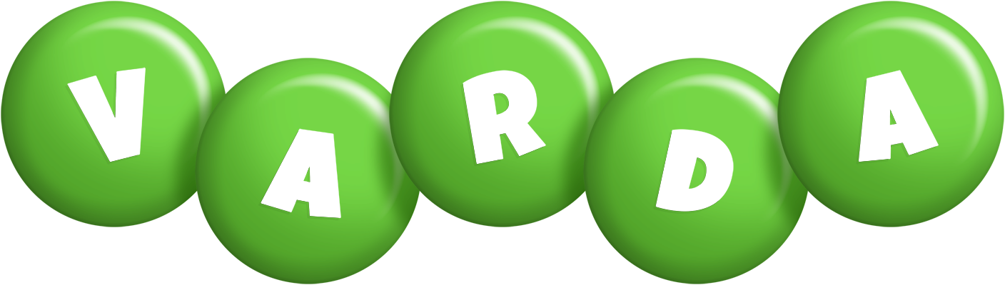 Varda candy-green logo